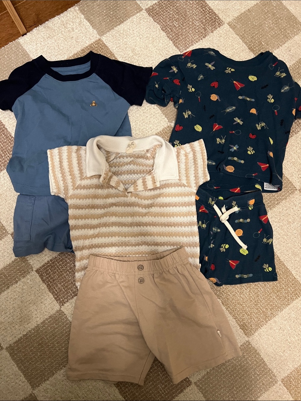 Boys Mixed Outfit Matching Sets Bundle of 3